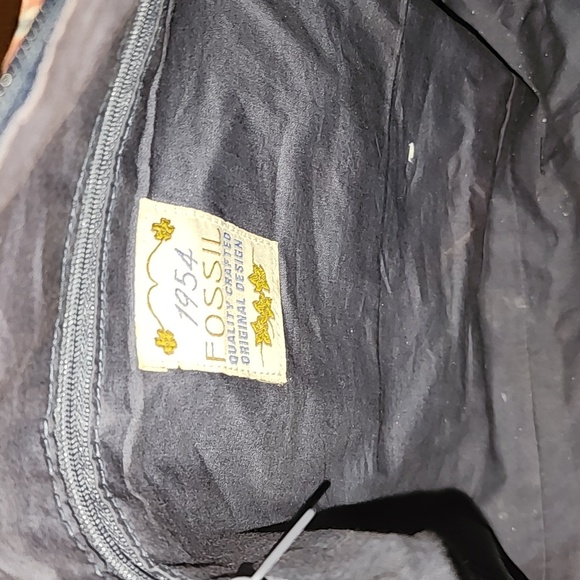 Fossil Canvas Satchel Bag - Picture 9 of 11